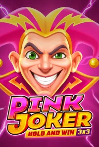 pink joker game logo