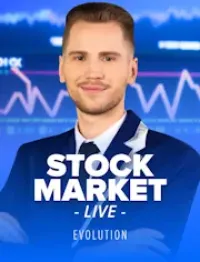 stock market live logo